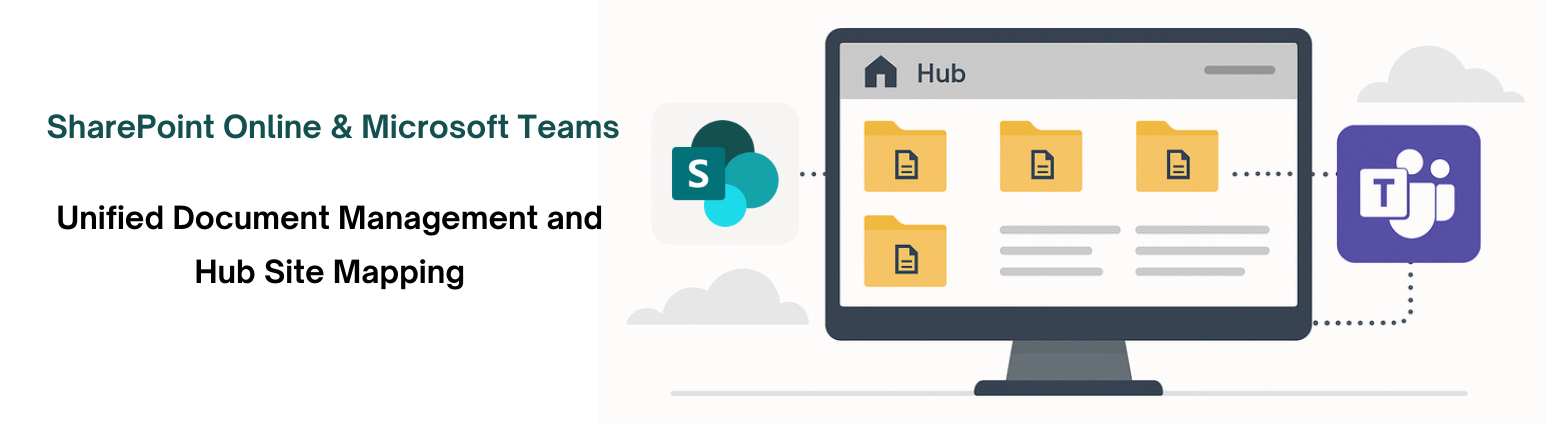 SharePoint Online & Microsoft Teams Unified Document Management and Hub Site Mapping